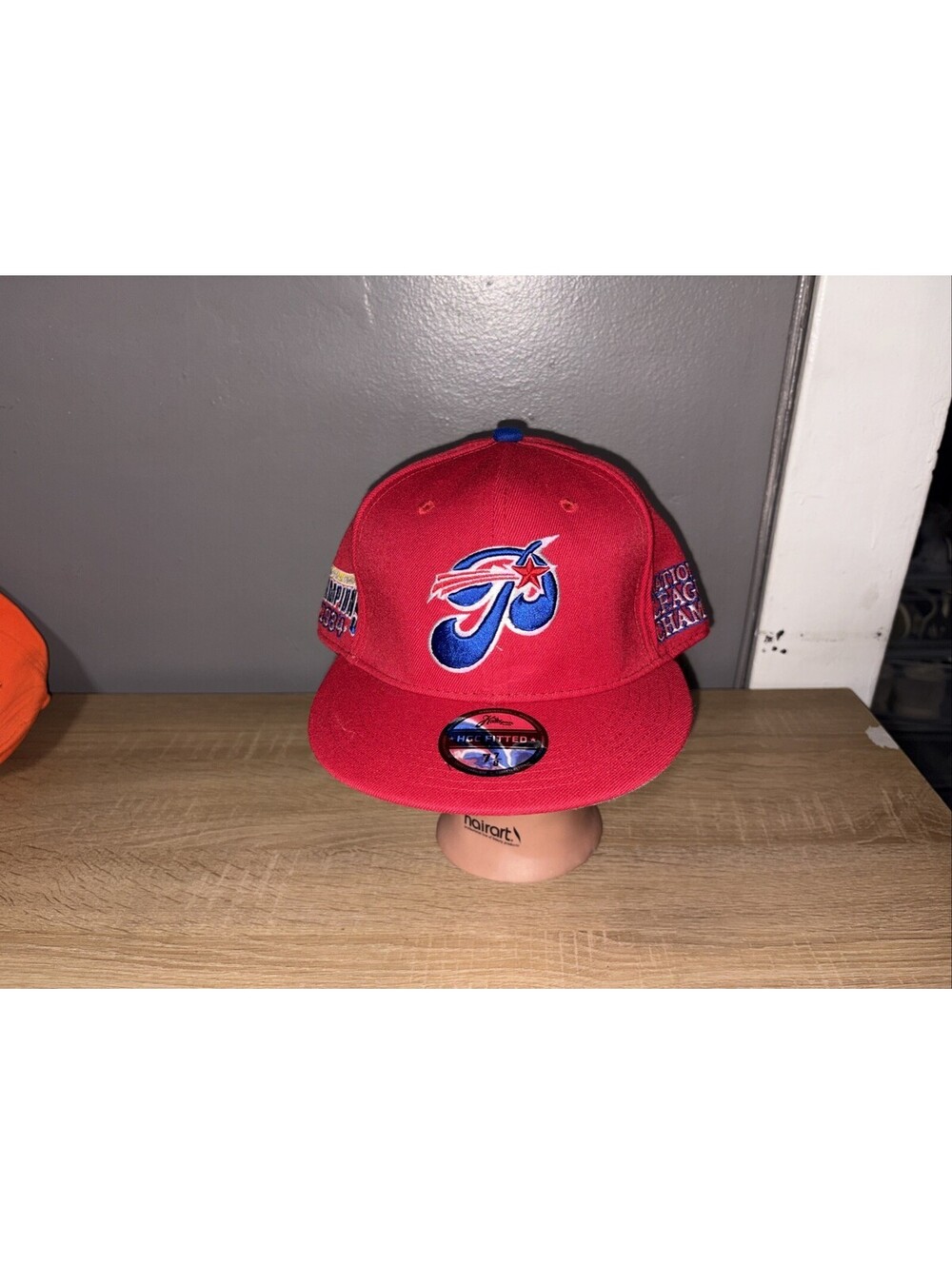 Philadelphia Stars Negro League Baseball Fitted Cap 7 7/8 Headgear Classics Red
